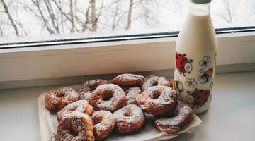 Coffee Glazed Chocolate Donuts Recipe