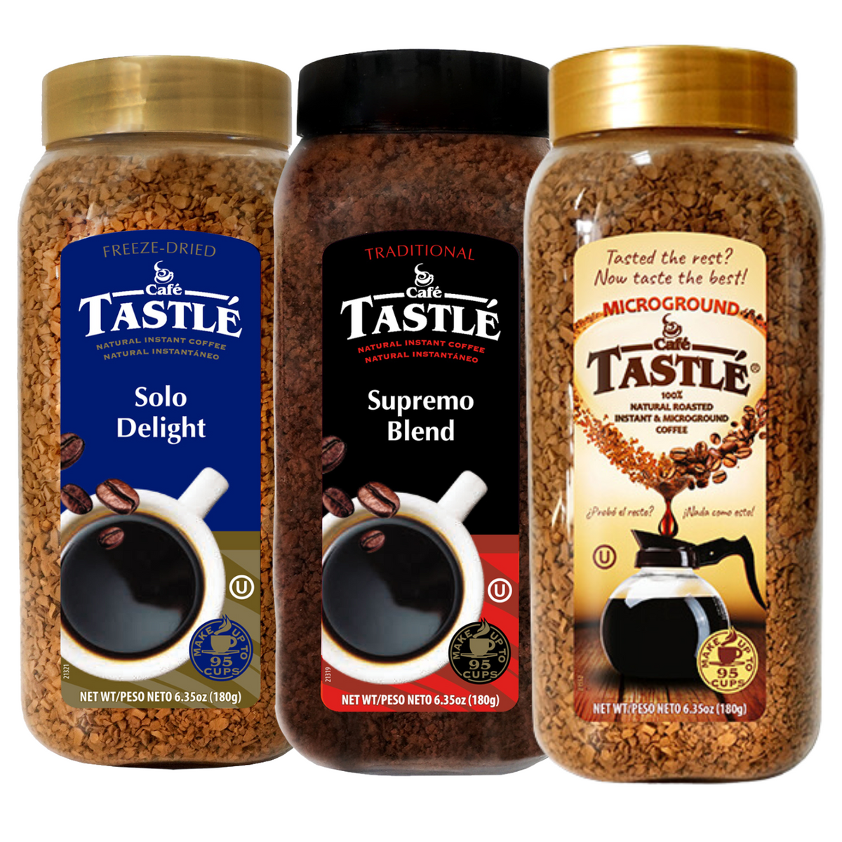 SOLO DELIGHT , SUPREMO BLEND & MICROGROUND – Tastlé Coffee