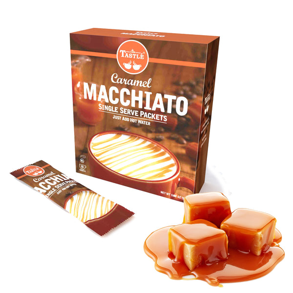 Instant Caramel Macchiato Single Serve Packets