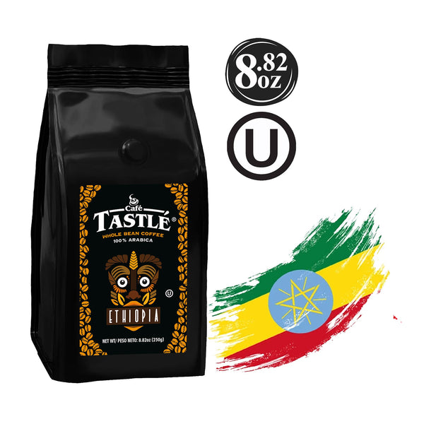 Ethiopian Yirgacheffe Ground Coffee Light Roast 100% Arabica Whole Bean Ethiopian Yirgacheffe Ground Coffee Light Roast 100% Arabica Whole Bean