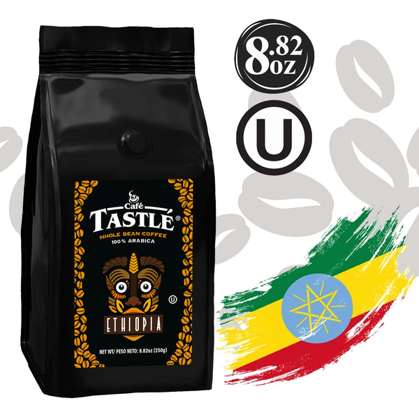 Ethiopian Whole Bean coffee 8.82oz (250g)