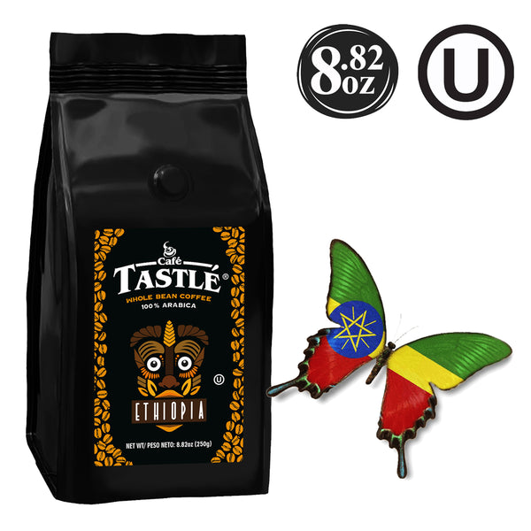 Ethiopian Whole Bean coffee 8.82oz (250g)