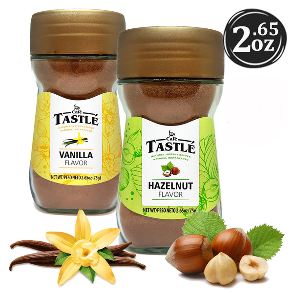 Hazelnut and Vanilla Flavored Instant Coffee Variety Pack