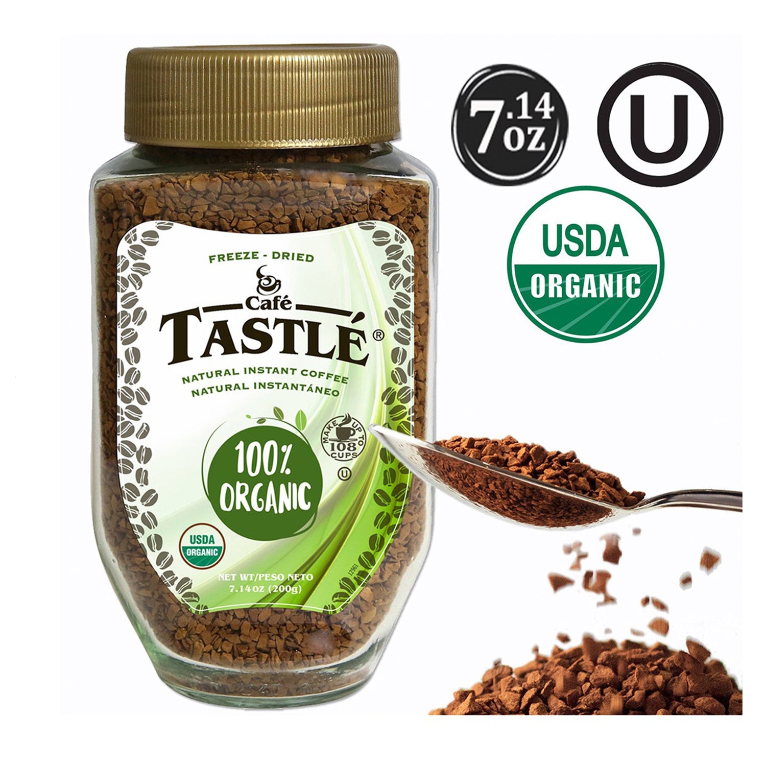 100% Organic Natural Instant Coffee – Tastlé Coffee
