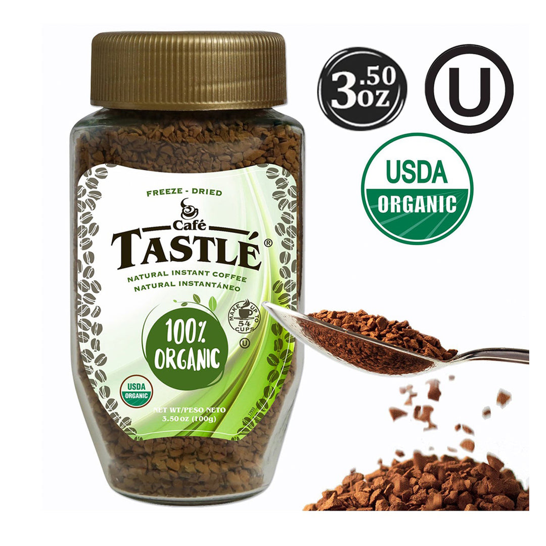 100% Organic Natural Instant Coffee – Tastlé Coffee