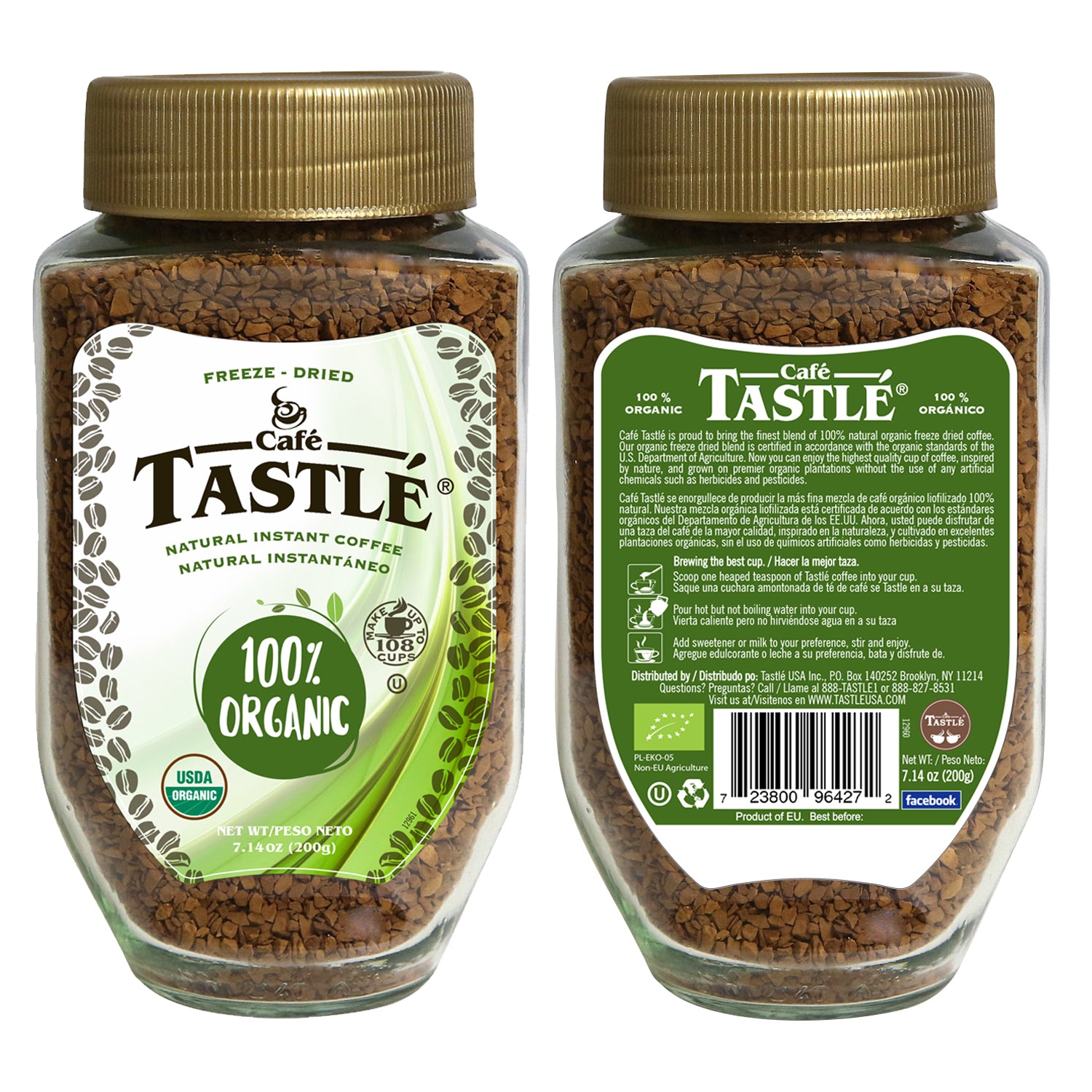 100% Organic Natural Instant Coffee – Tastlé Coffee