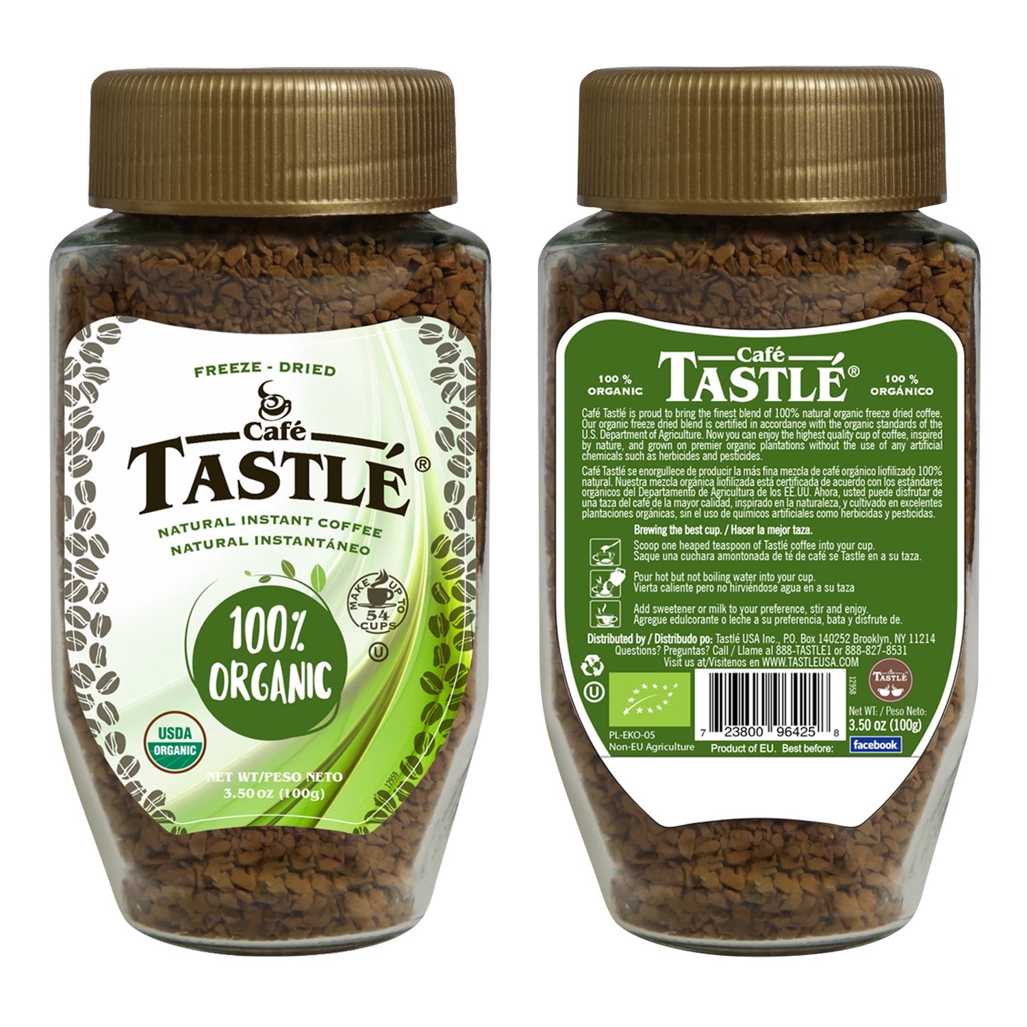 100% Organic Natural Instant Coffee – Tastlé Coffee