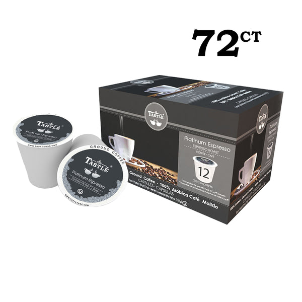 Platinum Espresso Single Serve Cups Tastle Coffee