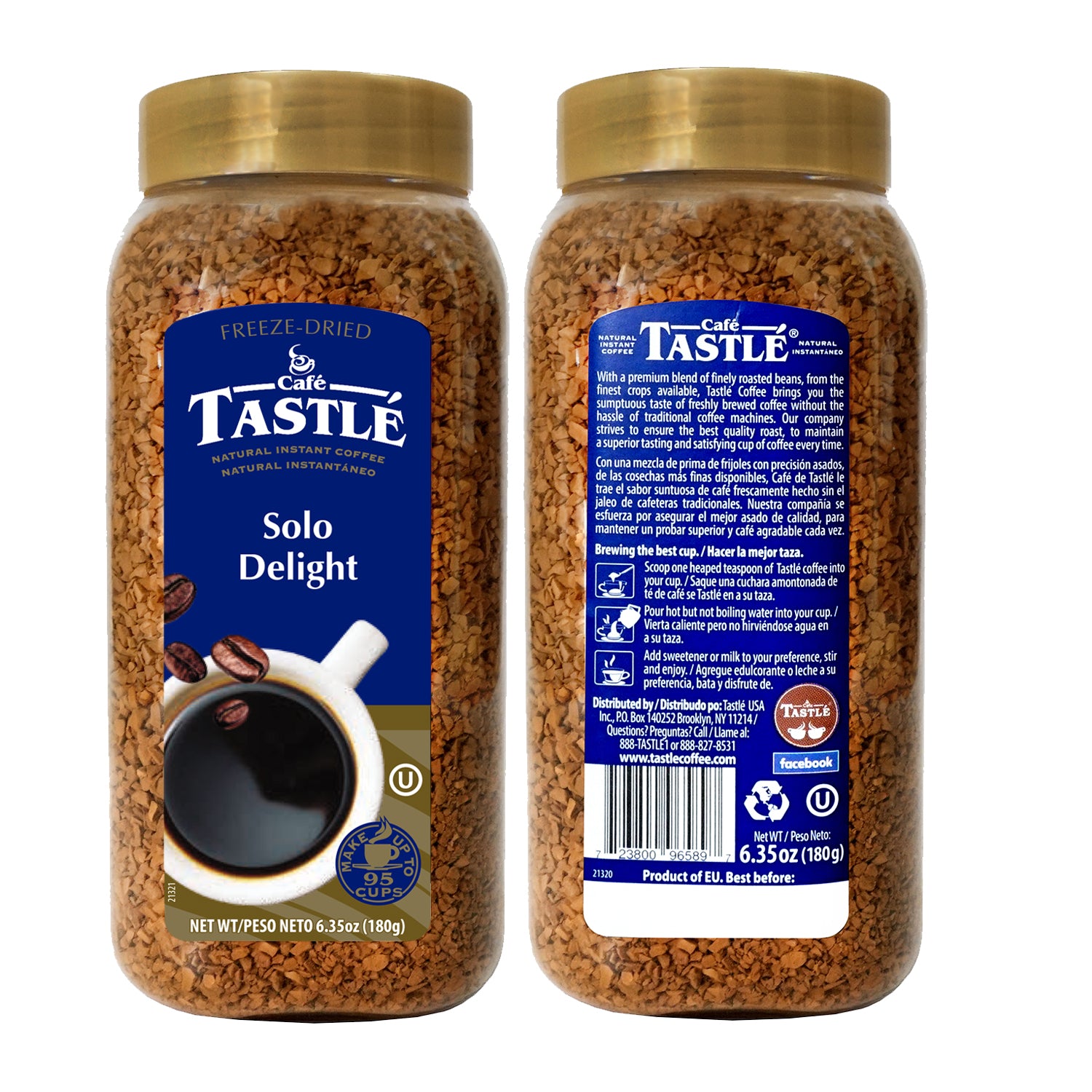 Solo Delight Instant Coffee – Tastlé Coffee