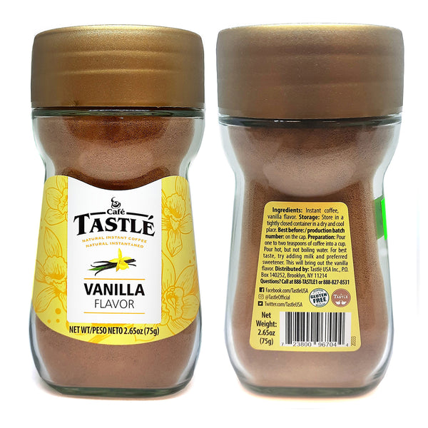 Vanilla Flavored Instant Coffee 2.65oz (75g)